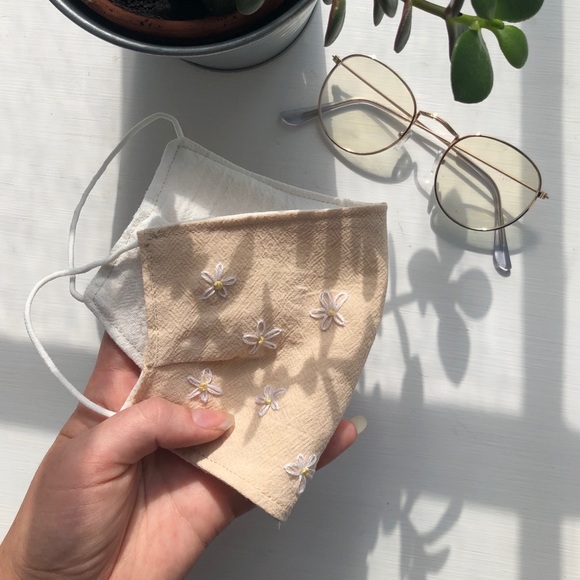 Embroidered Mask - Picture 2 of 2